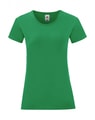 Dames T-shirt Iconic Fruit of the Loom 61-432-0 Kelly Green